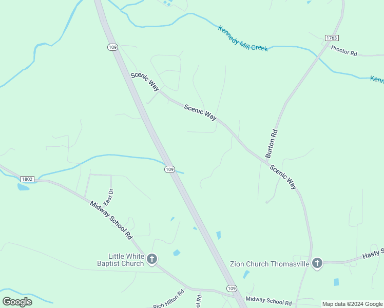 map of restaurants, bars, coffee shops, grocery stores, and more near 200 Echo Trail in Thomasville