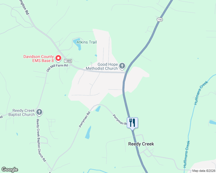 map of restaurants, bars, coffee shops, grocery stores, and more near 226 Hope Drive in Lexington