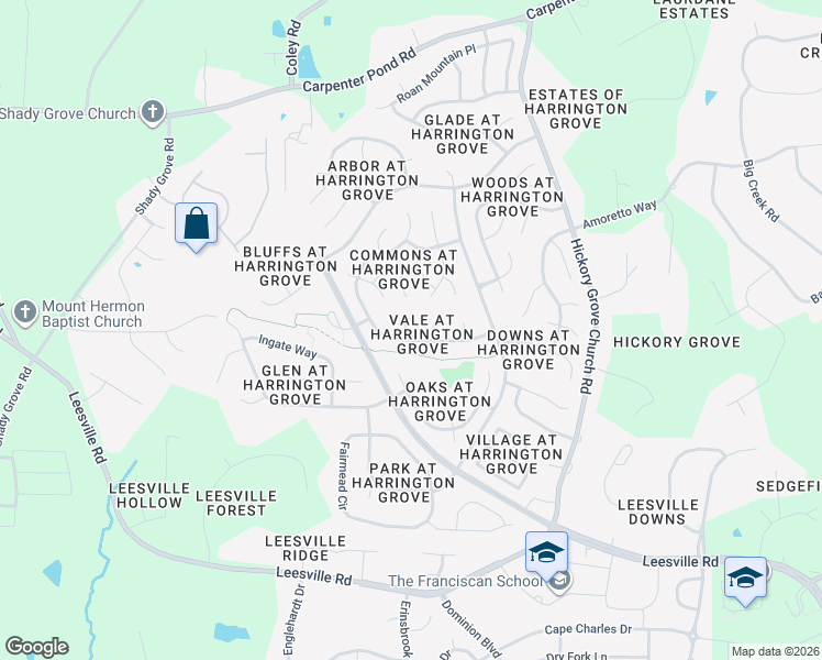 map of restaurants, bars, coffee shops, grocery stores, and more near 5401 Staysail Court in Raleigh