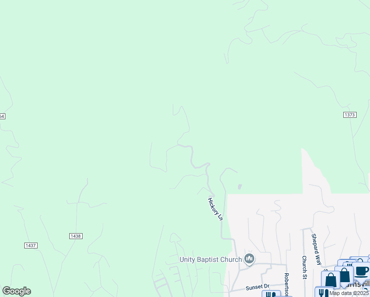 map of restaurants, bars, coffee shops, grocery stores, and more near 1006 Hickory Lane in Burnsville