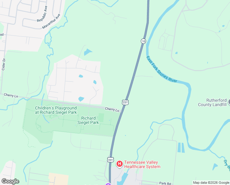 map of restaurants, bars, coffee shops, grocery stores, and more near 4331 Lebanon Road in Murfreesboro