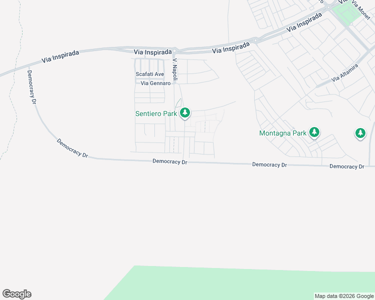 map of restaurants, bars, coffee shops, grocery stores, and more near 2764 Via Napoli in Henderson