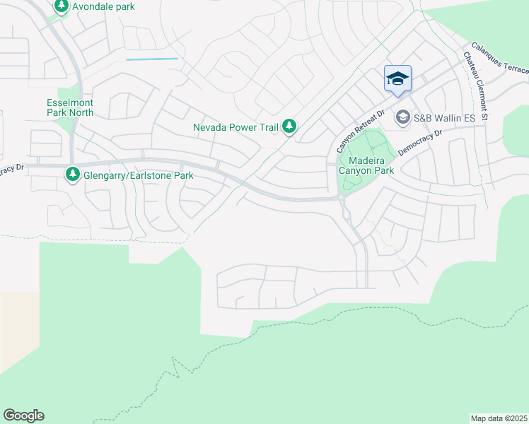 map of restaurants, bars, coffee shops, grocery stores, and more near 2509 Chateau Napoleon Drive in Henderson