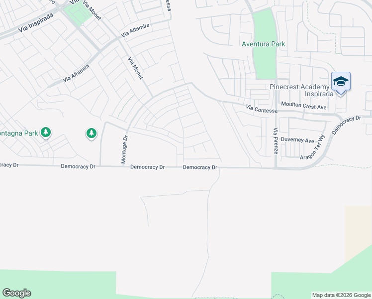 map of restaurants, bars, coffee shops, grocery stores, and more near 2834 Mincio Street in Henderson