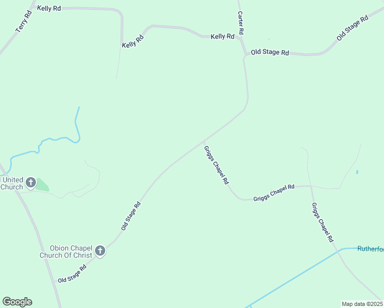 map of restaurants, bars, coffee shops, grocery stores, and more near 3405 Griggs Chapel Road in Cedar Grove