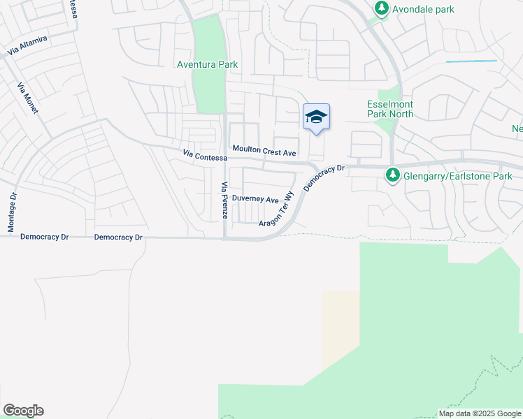 map of restaurants, bars, coffee shops, grocery stores, and more near 2865 Tanager Hill Street in Henderson