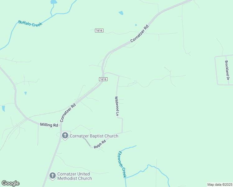 map of restaurants, bars, coffee shops, grocery stores, and more near 232 Wildwood Lane in Mocksville