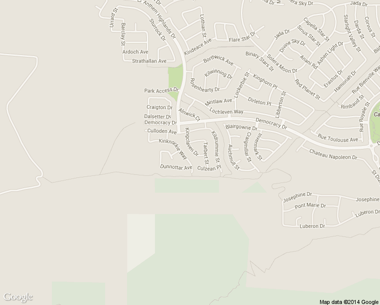 map of restaurants, bars, coffee shops, grocery stores, and more near 2789 Mingary Avenue in Henderson