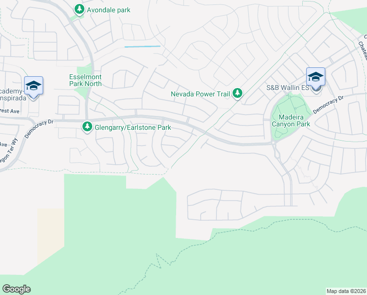 map of restaurants, bars, coffee shops, grocery stores, and more near 2748 Drummossie Drive in Henderson