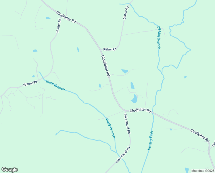 map of restaurants, bars, coffee shops, grocery stores, and more near 2673 Clodfelter Road in Winston-Salem