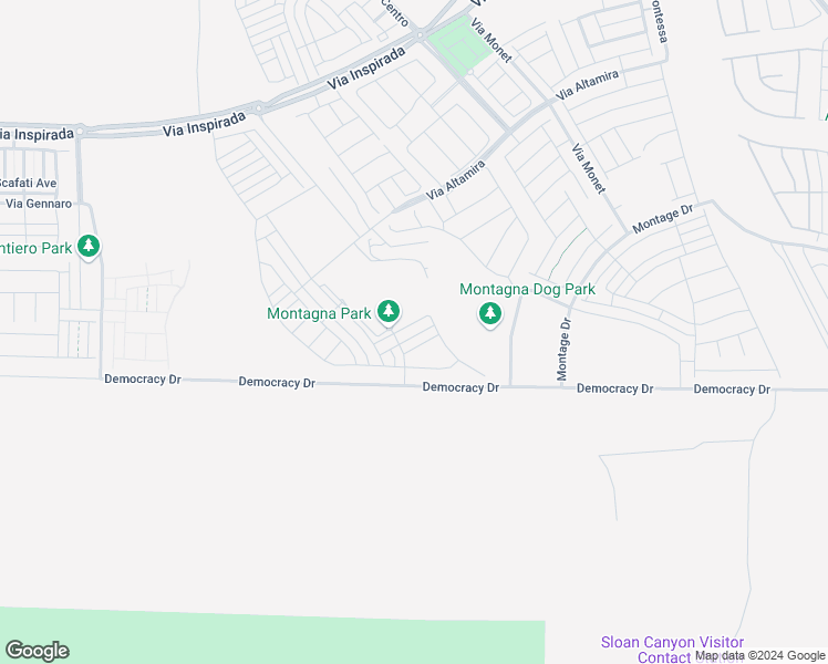 map of restaurants, bars, coffee shops, grocery stores, and more near 3415 Costa Caparica Lane in Henderson
