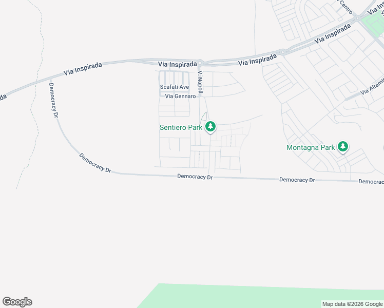 map of restaurants, bars, coffee shops, grocery stores, and more near Via Inspirada in Henderson