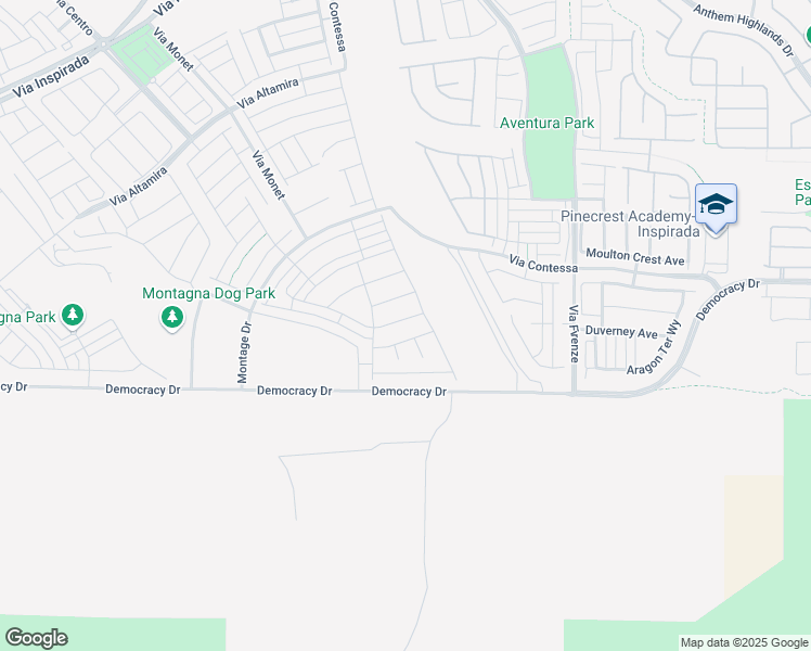 map of restaurants, bars, coffee shops, grocery stores, and more near 3175 Pergusa Drive in Henderson