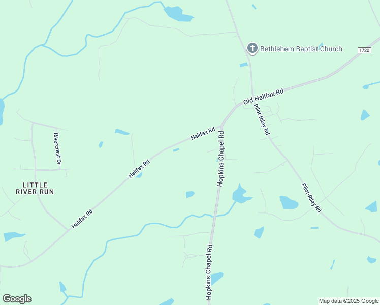 map of restaurants, bars, coffee shops, grocery stores, and more near 8312 Halifax Road in Youngsville