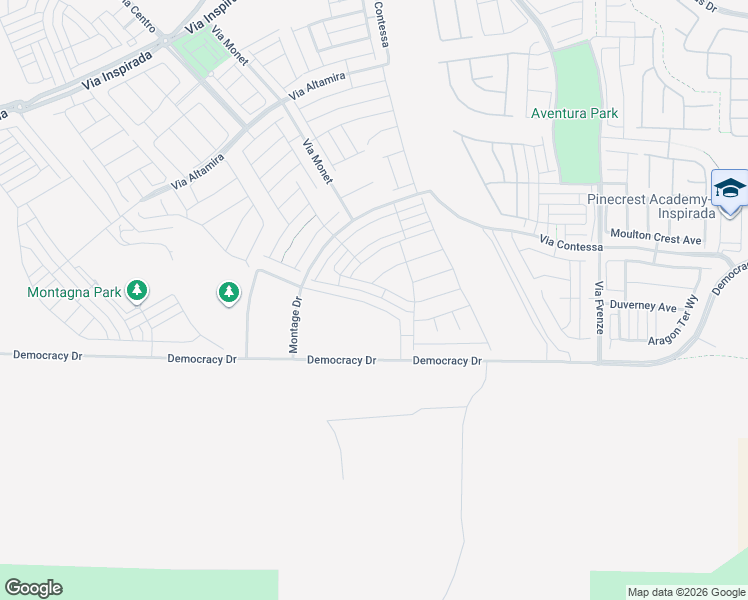 map of restaurants, bars, coffee shops, grocery stores, and more near 3250 Palindrome Avenue in Henderson