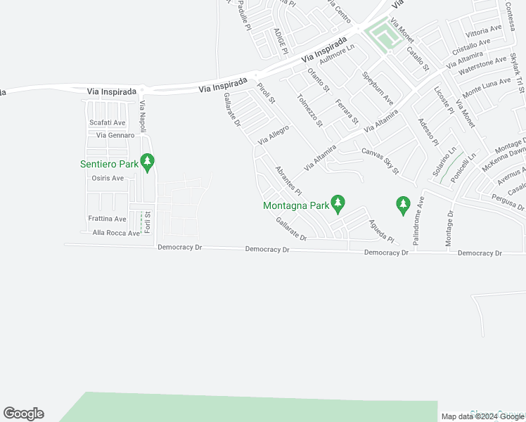 map of restaurants, bars, coffee shops, grocery stores, and more near 2785 Gallarate Drive in Henderson