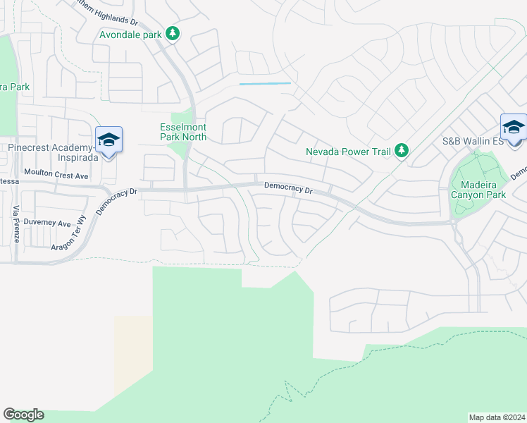 map of restaurants, bars, coffee shops, grocery stores, and more near 2739 Lawrencekirk Court in Henderson