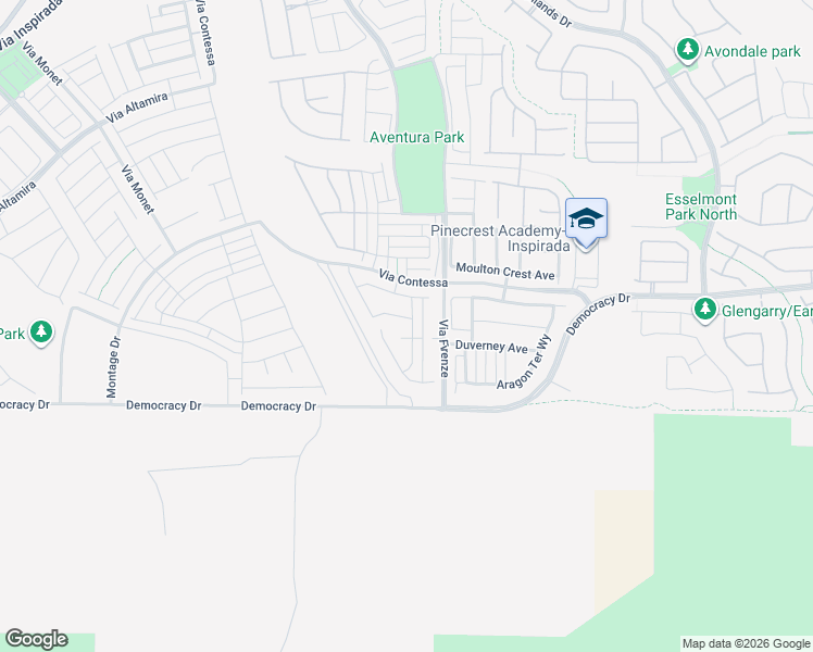 map of restaurants, bars, coffee shops, grocery stores, and more near 2827 Turnstone Ridge Street in Henderson