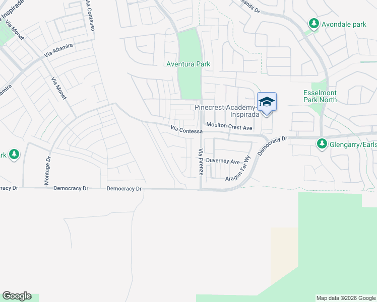 map of restaurants, bars, coffee shops, grocery stores, and more near 3019 Termini Avenue in Henderson