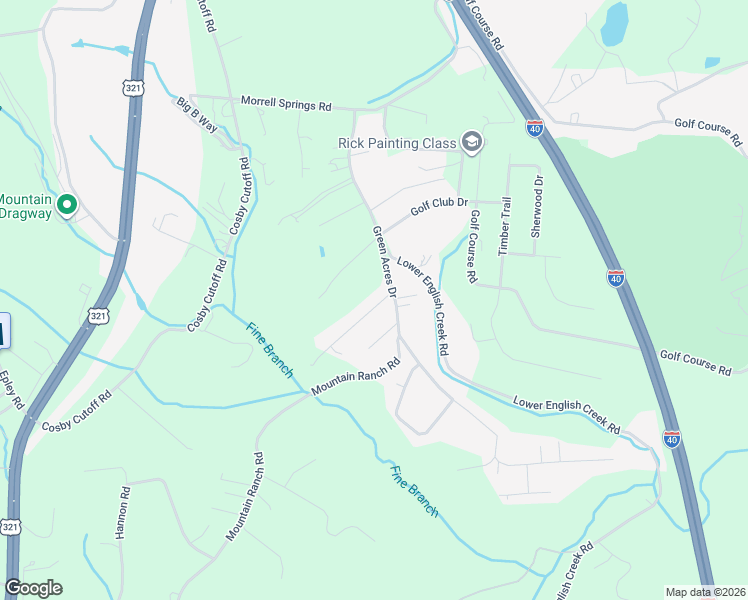 map of restaurants, bars, coffee shops, grocery stores, and more near 194 Terry Street in Newport