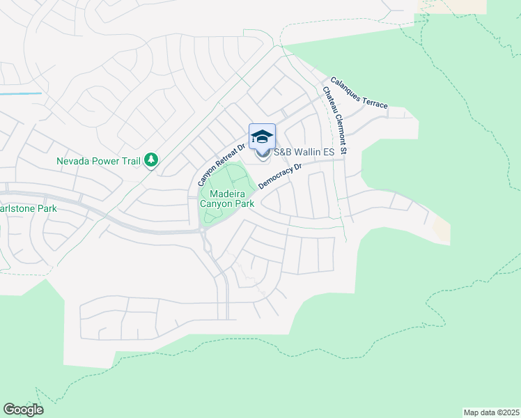 map of restaurants, bars, coffee shops, grocery stores, and more near 2349 Gondi Castle Avenue in Henderson