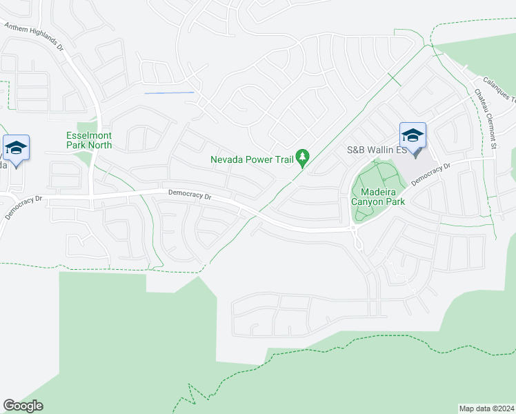 map of restaurants, bars, coffee shops, grocery stores, and more near 2554 Braehead Lane in Henderson