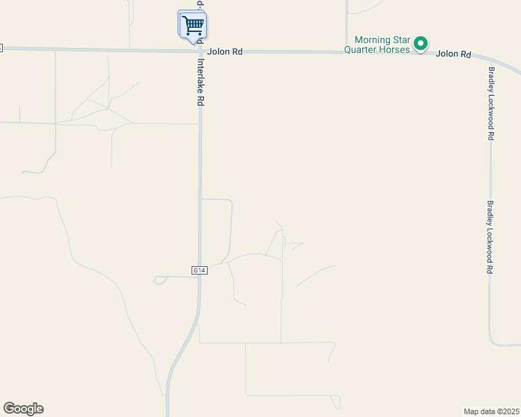 map of restaurants, bars, coffee shops, grocery stores, and more near 50145 Adobe Place in Lockwood