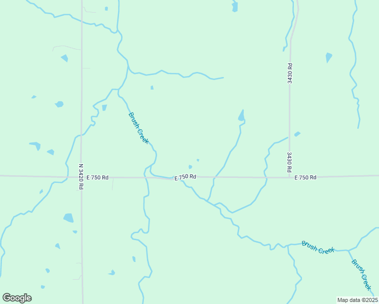 map of restaurants, bars, coffee shops, grocery stores, and more near 342504 East 750 Road in Agra