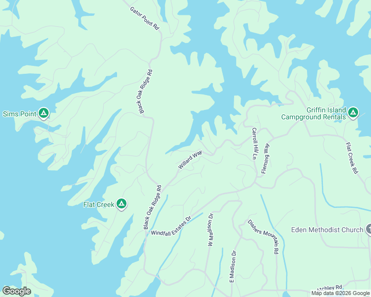 map of restaurants, bars, coffee shops, grocery stores, and more near 118 Daryl Way in Sevierville