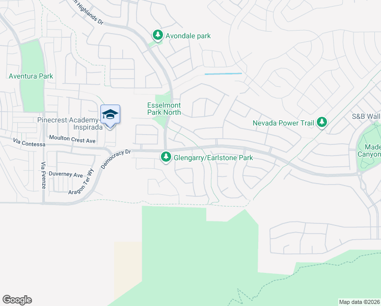 map of restaurants, bars, coffee shops, grocery stores, and more near 2779 Alnwick Court in Henderson