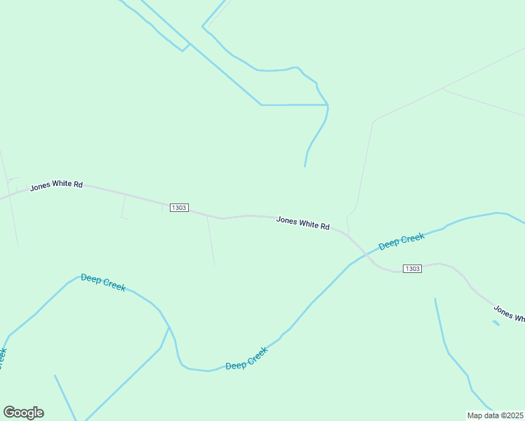 map of restaurants, bars, coffee shops, grocery stores, and more near 1589 Jones White Road in Roper