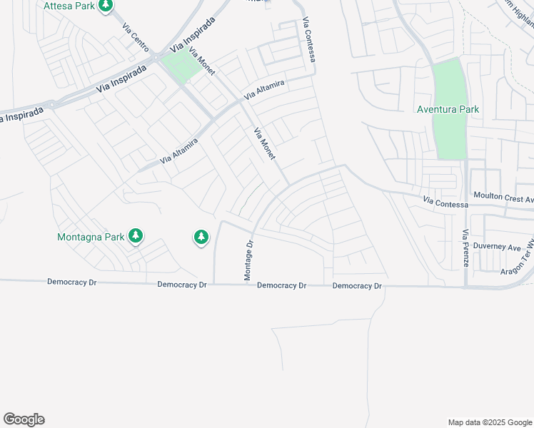 map of restaurants, bars, coffee shops, grocery stores, and more near 3263 Montage Drive in Henderson