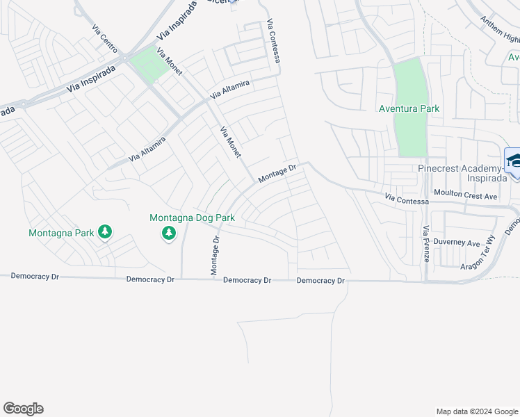 map of restaurants, bars, coffee shops, grocery stores, and more near 3223 Brynley Avenue in Henderson