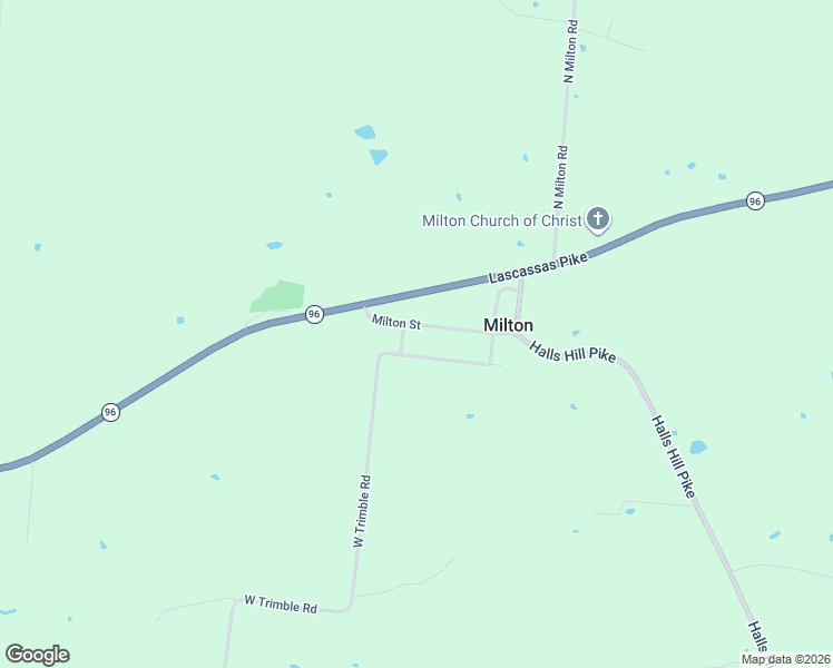 map of restaurants, bars, coffee shops, grocery stores, and more near 11766 Milton Street in Milton