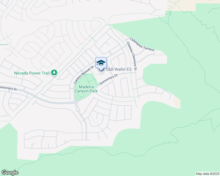 map of restaurants, bars, coffee shops, grocery stores, and more near 2672 Joan Of Arc Street in Henderson