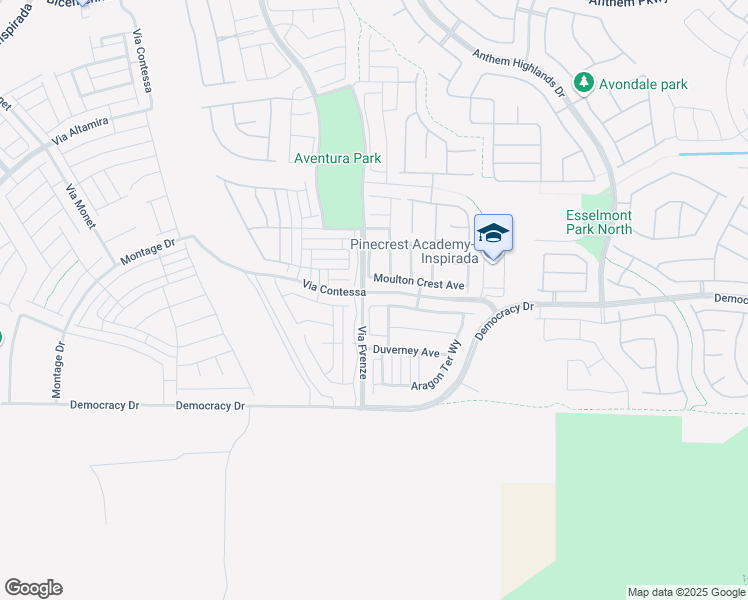 map of restaurants, bars, coffee shops, grocery stores, and more near 2988 Tranquil Brook Avenue in Henderson