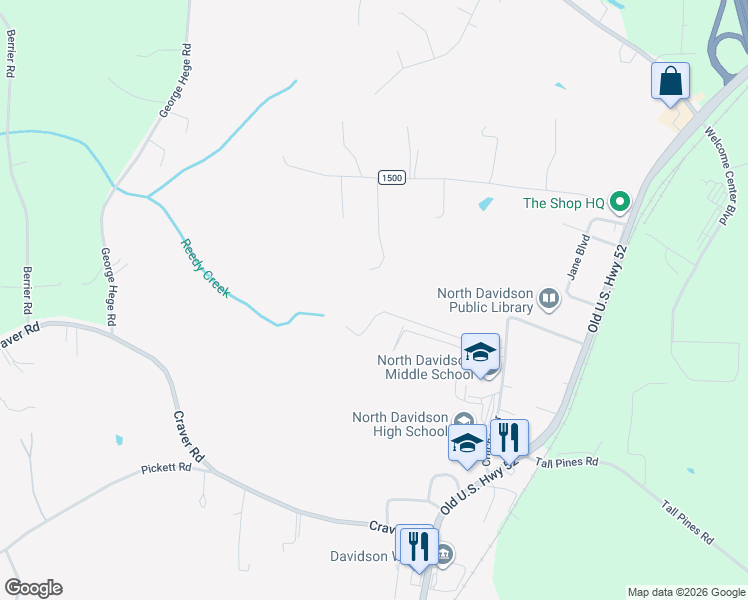 map of restaurants, bars, coffee shops, grocery stores, and more near 382 Mae Zimmerman Drive in Lexington