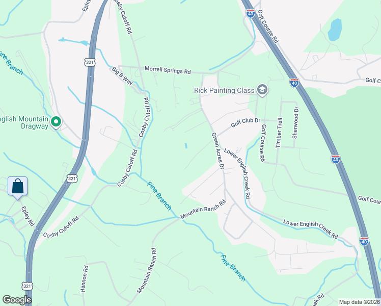 map of restaurants, bars, coffee shops, grocery stores, and more near 194 Terry Street in Newport