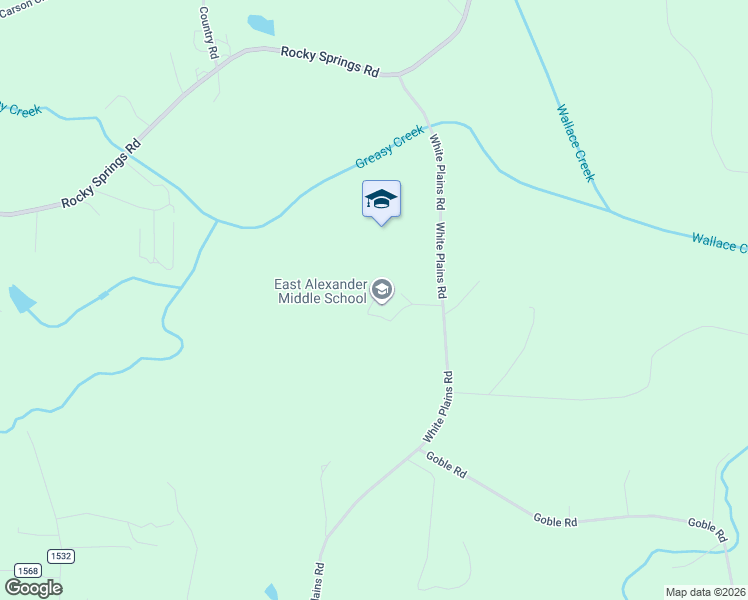 map of restaurants, bars, coffee shops, grocery stores, and more near 1289-1713 White Plains Rd in Alexander