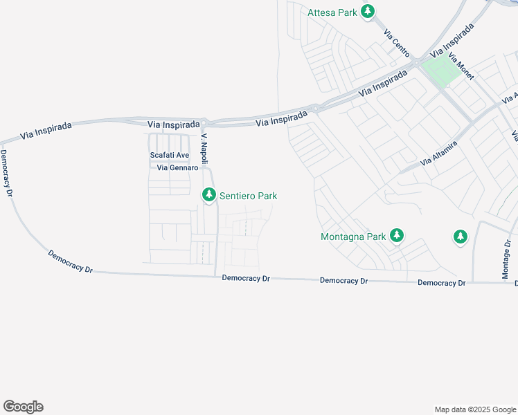 map of restaurants, bars, coffee shops, grocery stores, and more near 3723 Via Allegro in Henderson