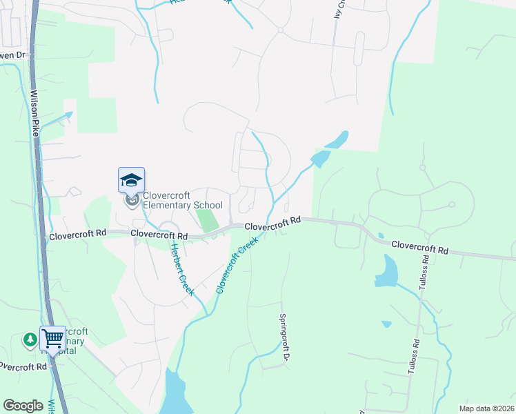 map of restaurants, bars, coffee shops, grocery stores, and more near 427 Gambrel Street in Franklin