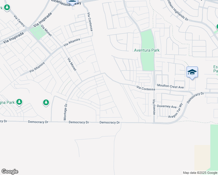 map of restaurants, bars, coffee shops, grocery stores, and more near 2714 Frabiele Street in Henderson