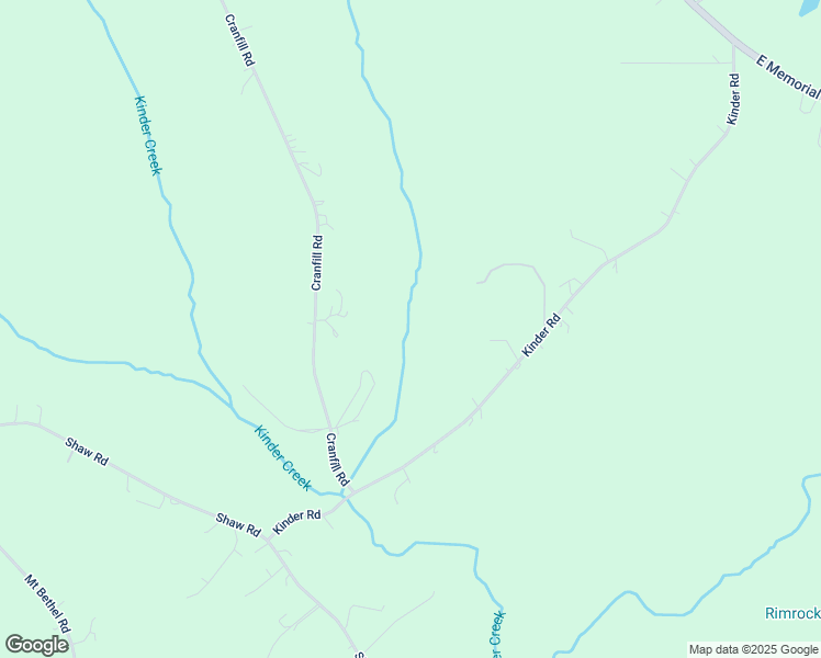 map of restaurants, bars, coffee shops, grocery stores, and more near 180 Kinder Road in Harmony