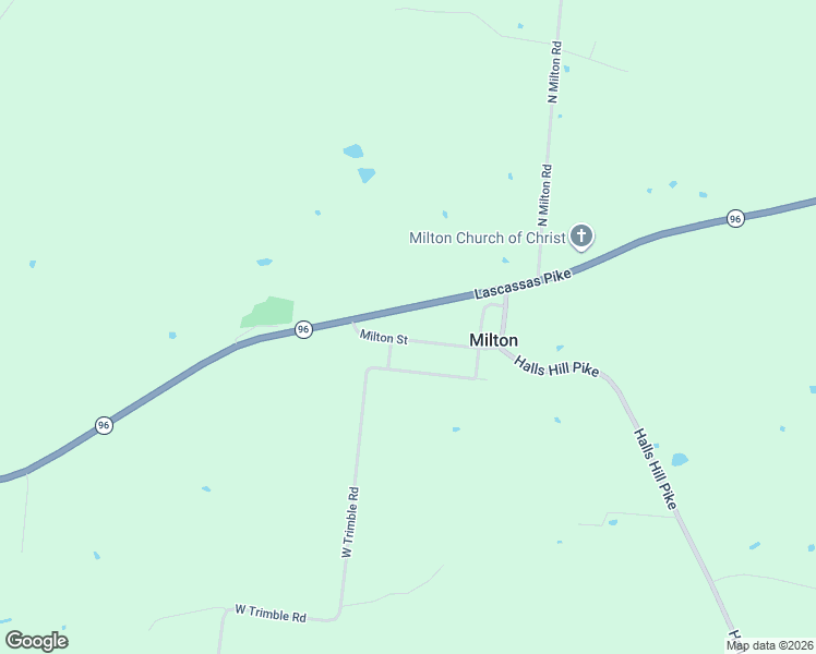 map of restaurants, bars, coffee shops, grocery stores, and more near 11766 Milton Street in Milton