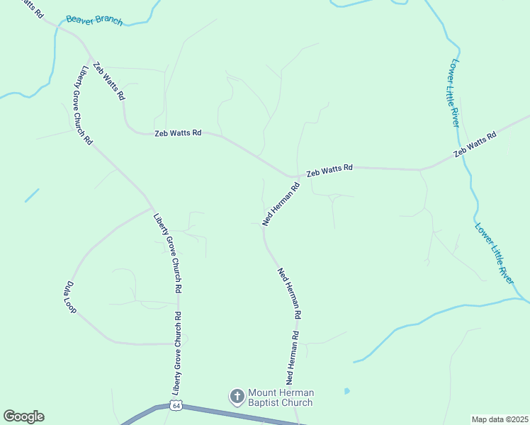 map of restaurants, bars, coffee shops, grocery stores, and more near 737 Ned Herman Road in Taylorsville