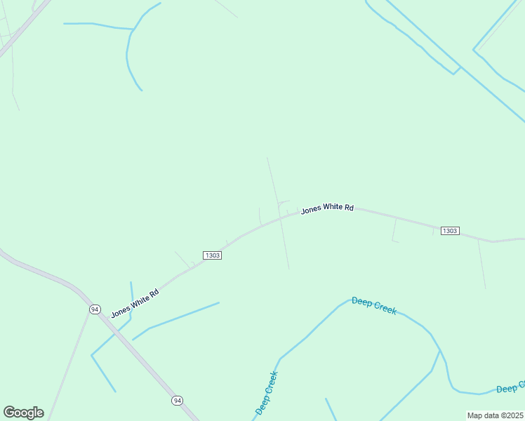 map of restaurants, bars, coffee shops, grocery stores, and more near 653 Jones White Road in Roper