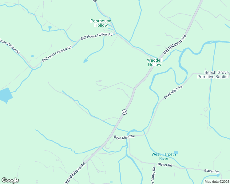 map of restaurants, bars, coffee shops, grocery stores, and more near 2064 Old Hillsboro Road in Franklin