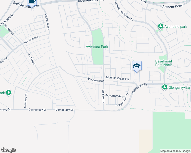 map of restaurants, bars, coffee shops, grocery stores, and more near 3029 Young Bouvier Avenue in Henderson