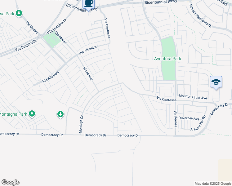 map of restaurants, bars, coffee shops, grocery stores, and more near 3165 McKenna Dawn Avenue in Henderson