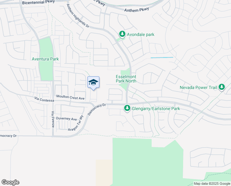 map of restaurants, bars, coffee shops, grocery stores, and more near 2834 Craigton Drive in Henderson